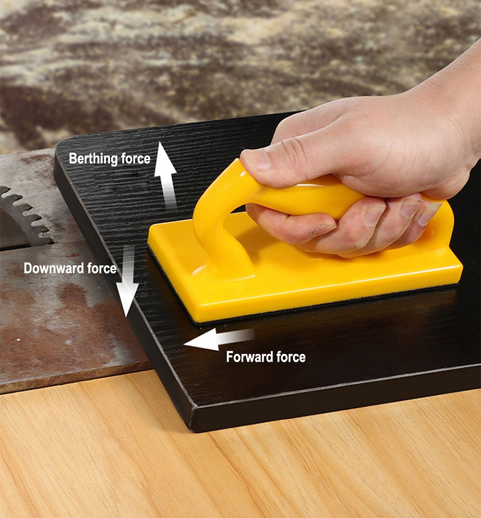 Thumbnail: Woodworking Safety Plastic Push Handle Wood Saw Push Block Sticks Table Saw Wood