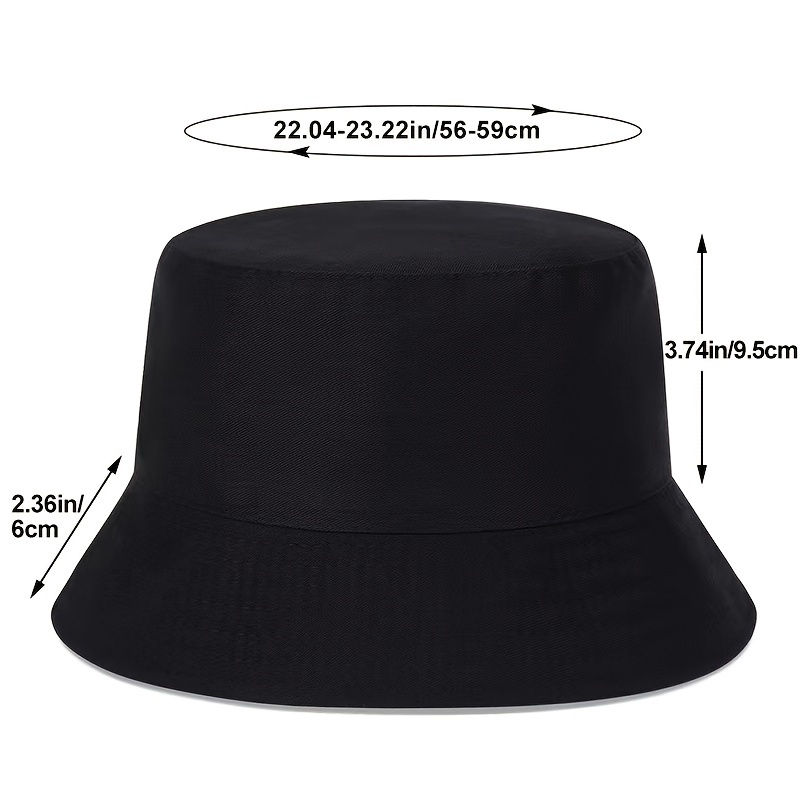 Thumbnail: 1 Men's "What" Graffiti-Style Bucket Hat - Streetwear Polyester, Hand-Washable, 