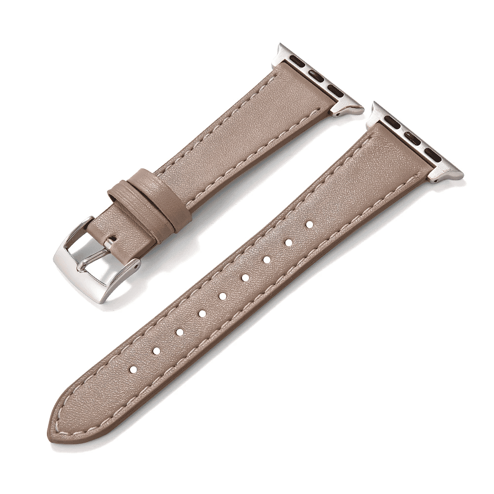 Thumbnail: Soft Leather Watch Strap for Apple Watch