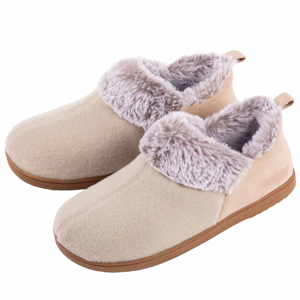 Thumbnail: Women's European Special Cozy Plush Slip-on Shoes, Solid Color Fabric Upper, TPR