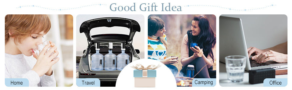 Thumbnail: Sanhao Electric Water Bottle Pump with USB- Automatic Operation, Portable Manual