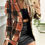 Thumbnail: Plaid Button Down Long Sleeve Lapel Coat, Fashion Winter Blazer, Women's Clothin
