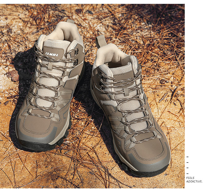 Thumbnail: 2025 New Hiking Shoes Unisex Outdoor Hiking Sports Shoes Camping Boots Ladies Wa