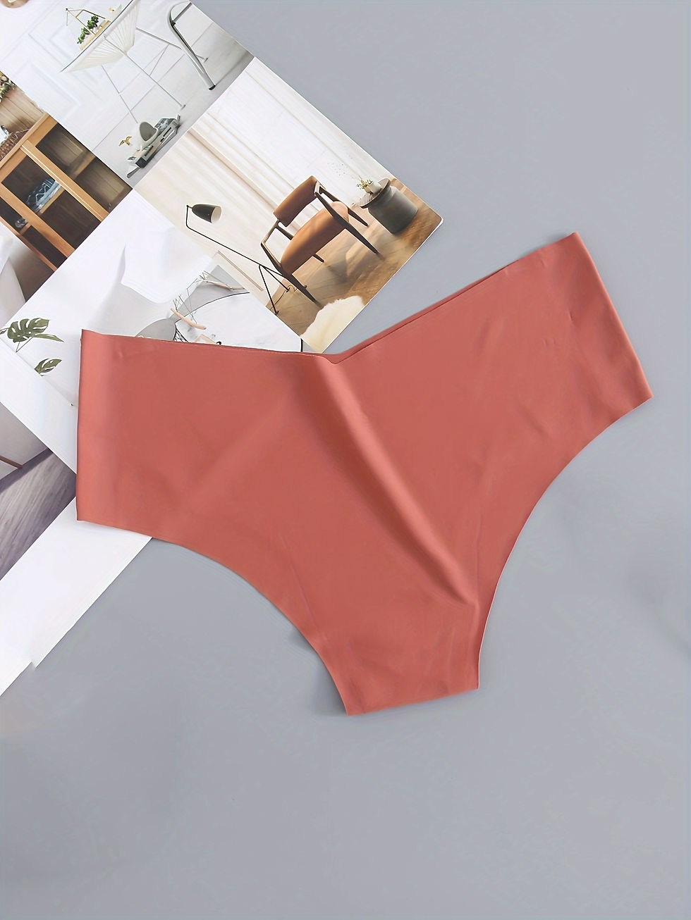 Thumbnail: Set of Four Seamless Women'S Triangle Panties for Comfortable Sports Wear.