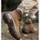 Thumbnail: High-Top Leather Men's Boots Breathable Desert Combat Boots Outdoor Non-slip Hik
