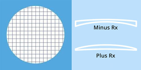 Thumbnail: BLUEMOKY Stylish Rimless Rectangle Prescription Glasses High-quality Anti Blue L