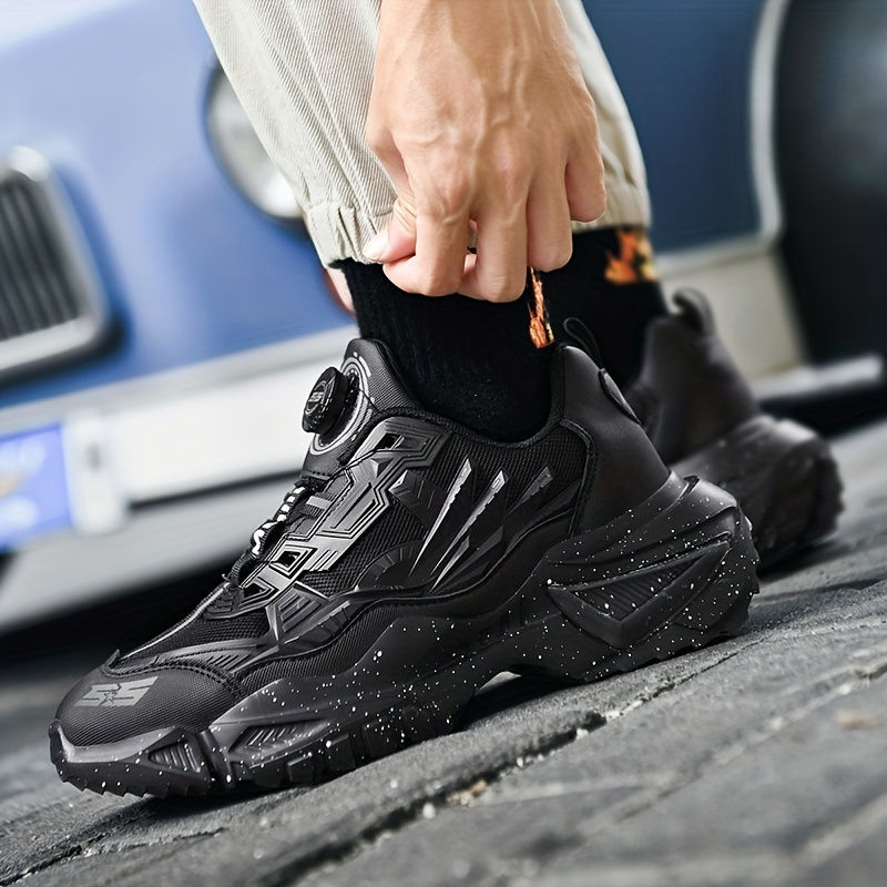 Thumbnail: Men'S Breathable Running Shoes - Lightweight Sneakers with Cushioned TPU Sole, L
