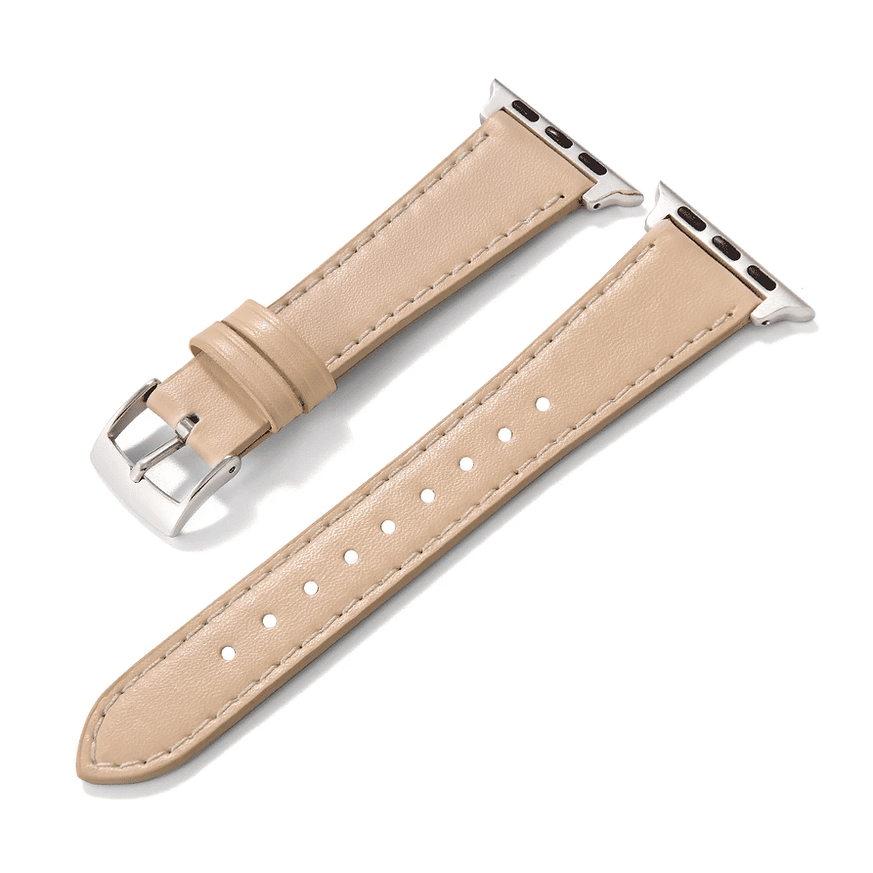 Thumbnail: Soft Leather Watch Strap for Apple Watch