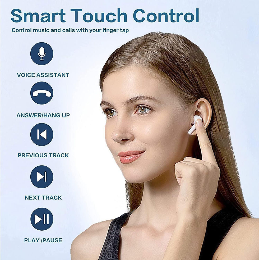 Thumbnail: Original New True Wireless bluetooth Earphones noise cancelling headhone HiFi st