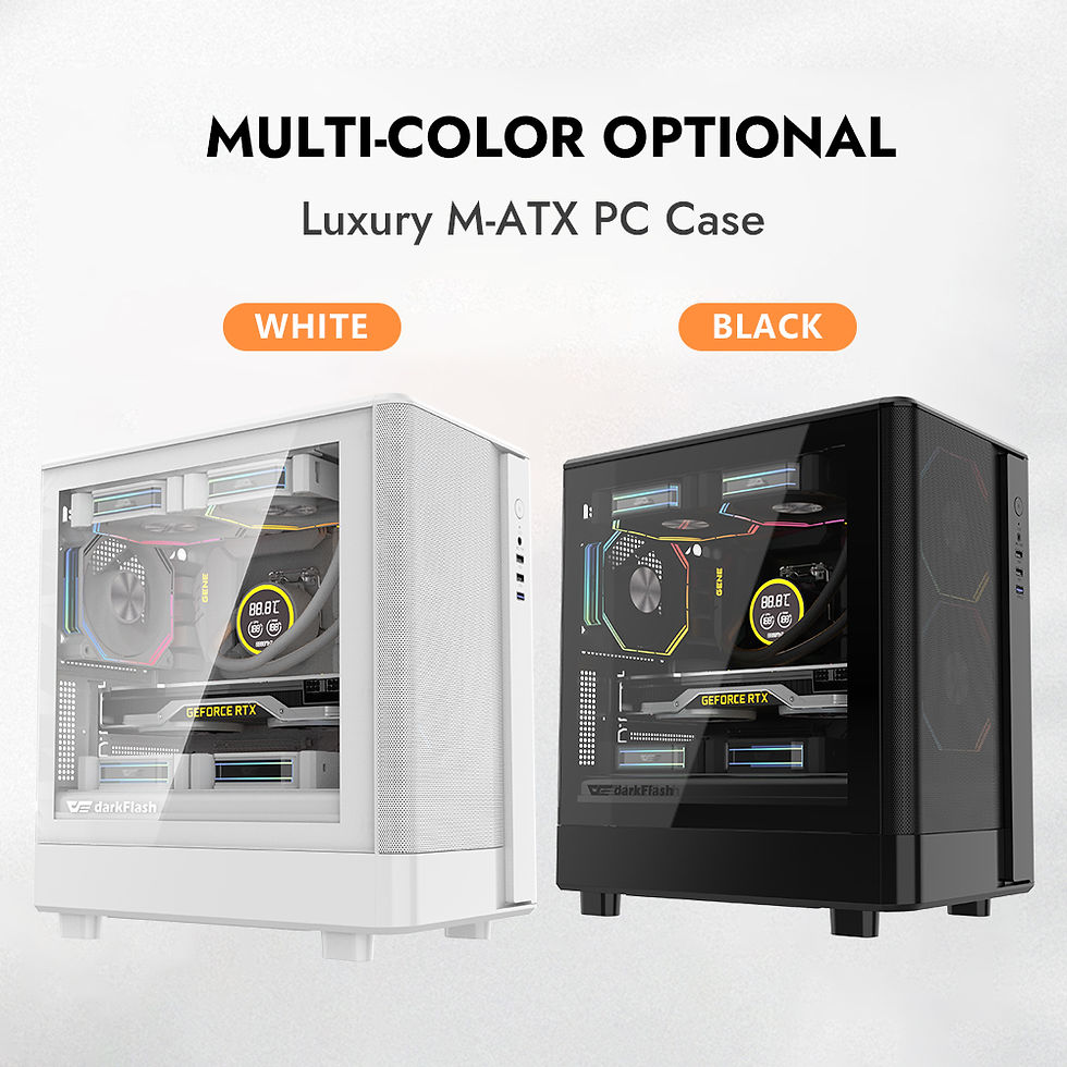 Thumbnail: Darkflash DB330M MESH PC Computer Case Gabinete Gamer USB 3.0 Support 240 Water 