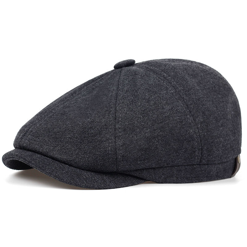 Thumbnail: Fashion Cotton beret fashion old hat high quality four-color casual hats autumn 