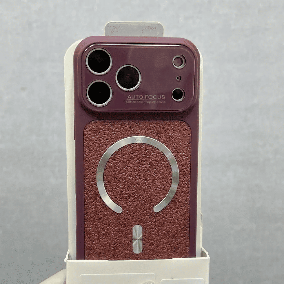 Thumbnail: Magnetic Shockproof Leather Phone Case For iPhone