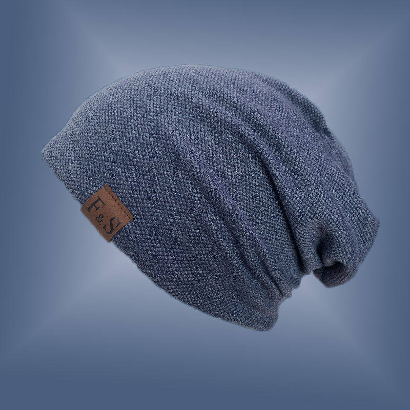 Thumbnail: Women'S & Men'S Oversized Beanie Hat - Lightweight Winter with Adjustable Snap C