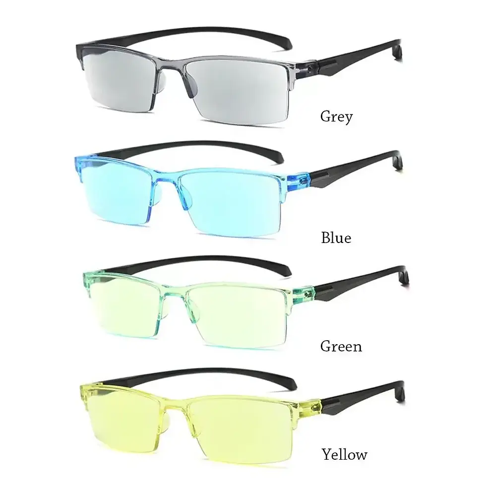 Thumbnail: Smart Automatic Zoom Reading Glasses Anti Blue Ray Eyeglasses Autofocus Power Ha
