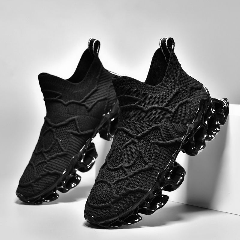 Thumbnail: Mens Lightweight Racing Blade Running Shoes - Breathable, Shock-Absorbing Comfor