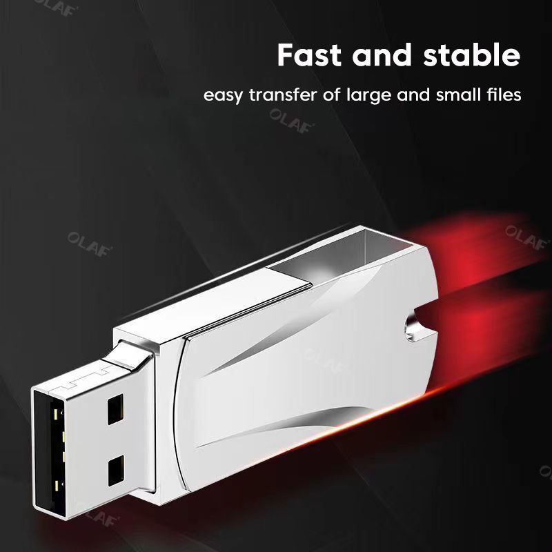 Thumbnail: USB 3.0 Flash Drive 512GB 1T 2T Hihg Speed Pen drive Pendrive Waterproof Memory 