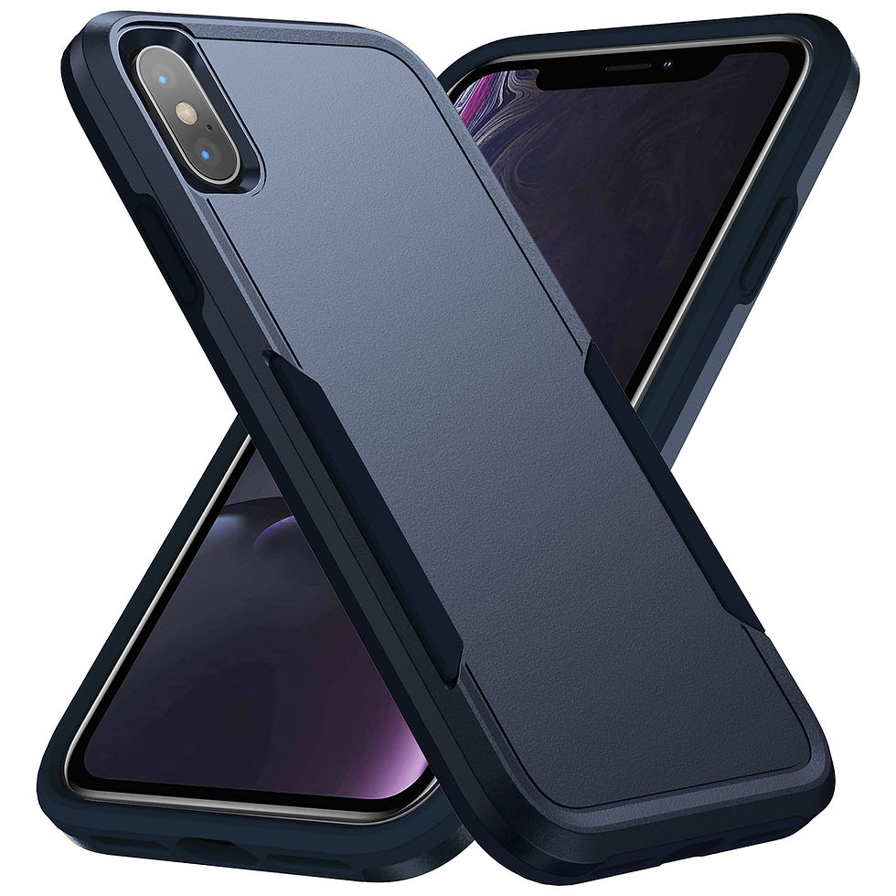 Thumbnail: Stylish Shockproof Case: Full Protection for Your iPhone XR/XS MAX/X/XS!