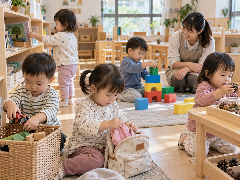 全球幼兒園幼幼班2歲幼兒生活自理與探索活動