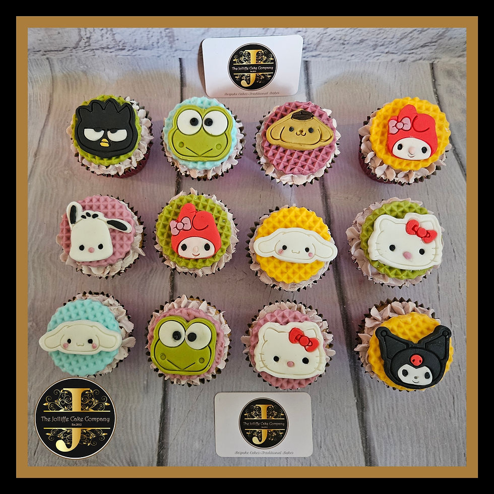 Thumbnail: Sanrio Cupcakes. Box of 12. Collection only