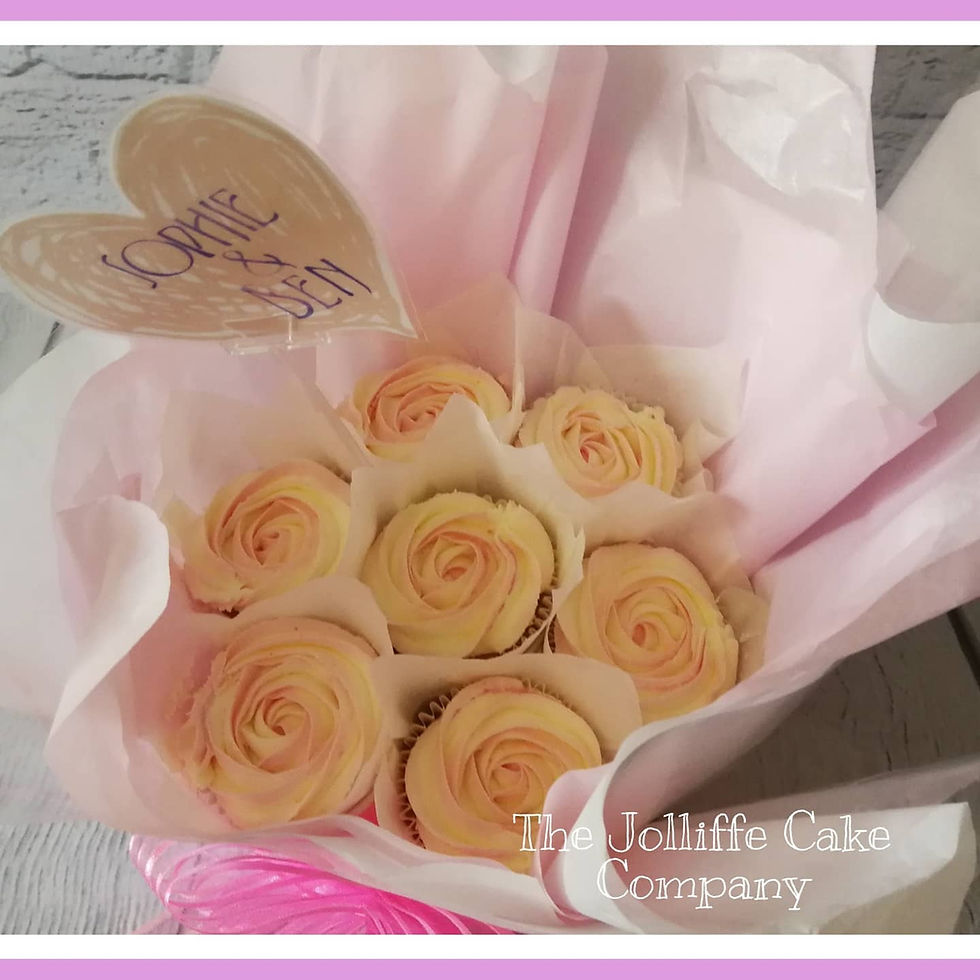 Thumbnail: 7 Cup Cupcake Bouquet