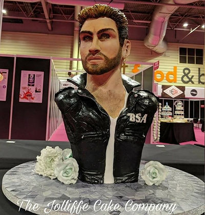 George Michael Bust Cake, Cake Internati