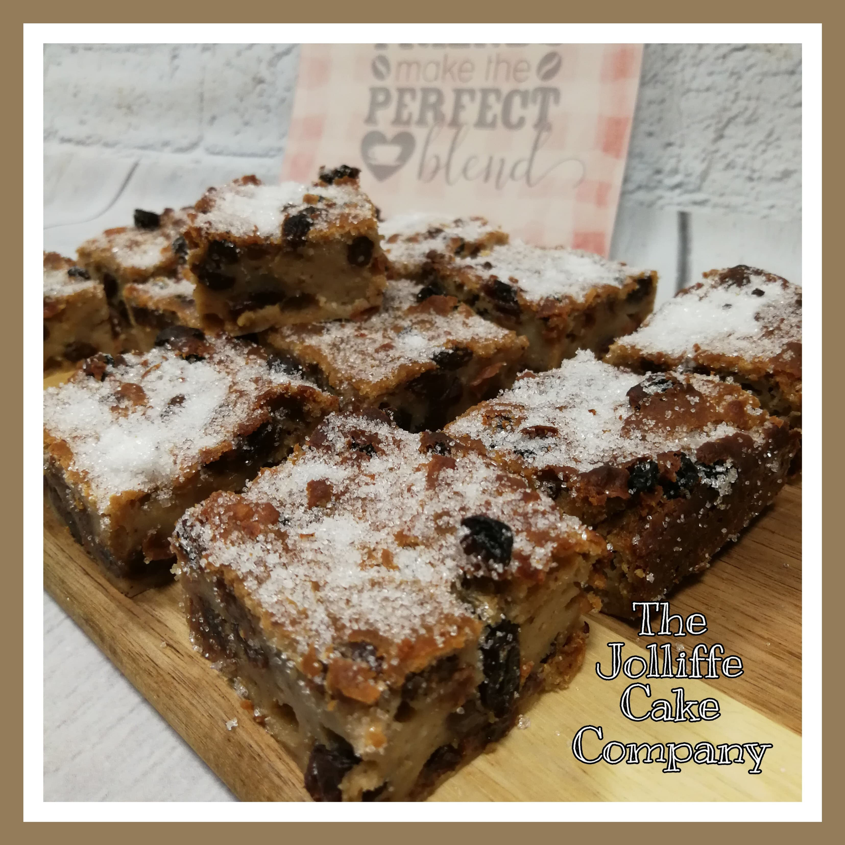 Freshly made Classic Bread Pudding for Collection