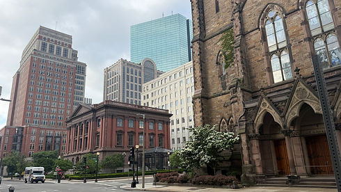 Back Bay Boston Massachusetts