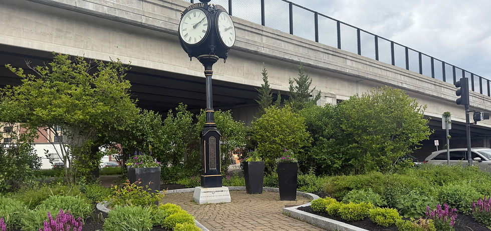 Dedham MA Town Clock