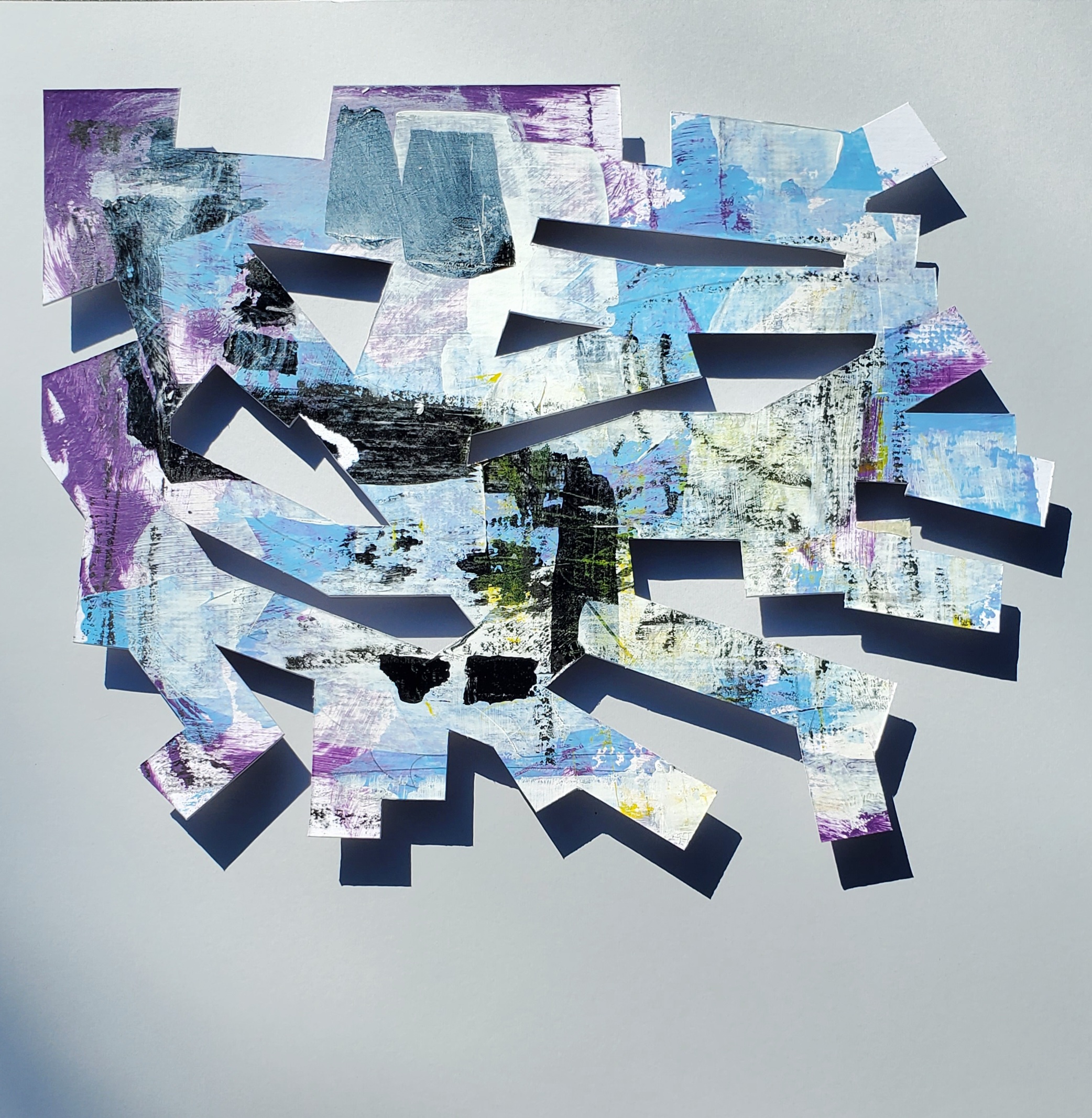 mix media, art visuel, composition, art abstrait,AbstractPainting, collage