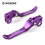 Thumbnail: Purple Folding Front Rear Brake Levers For Surron Light Bee X/ S/ L1E Segway X160 X260