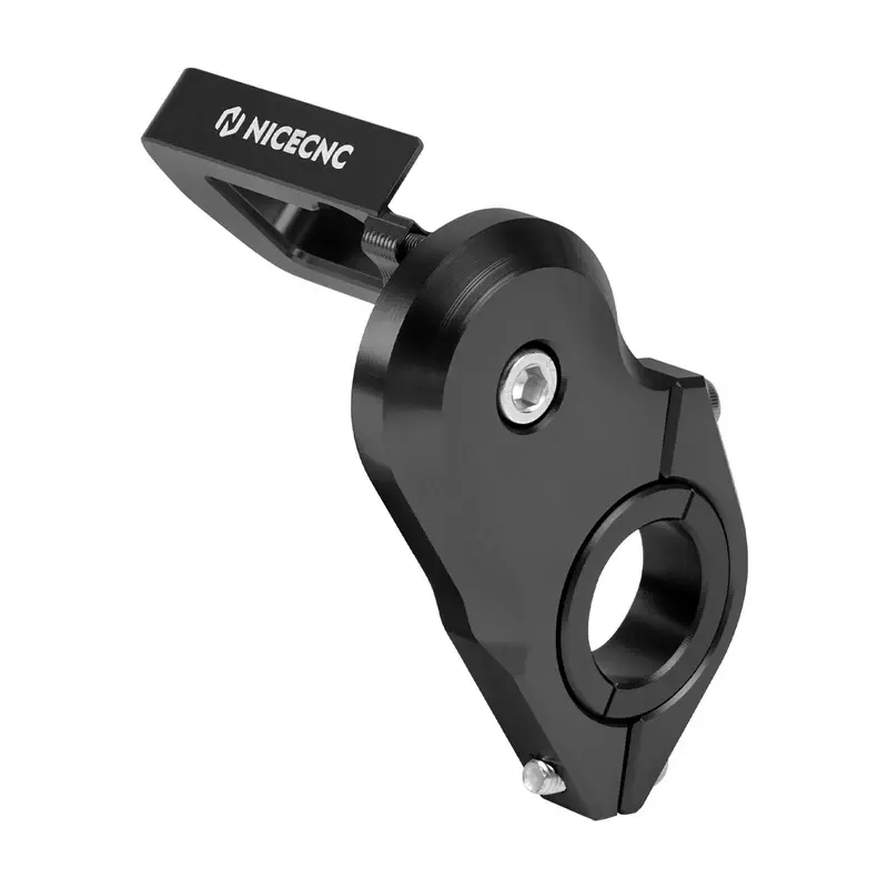 Thumbnail: Black Digital Display Relocation Bracket For Surron Light Bee X/ S/ L1E Segway X