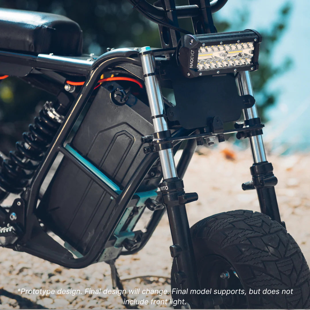 Wheelie Fun Bike with a headlight