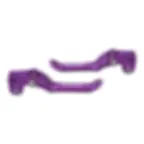 Thumbnail: Purple Folding Front Rear Brake Levers For Surron Light Bee X/ S/ L1E Segway X160 X260