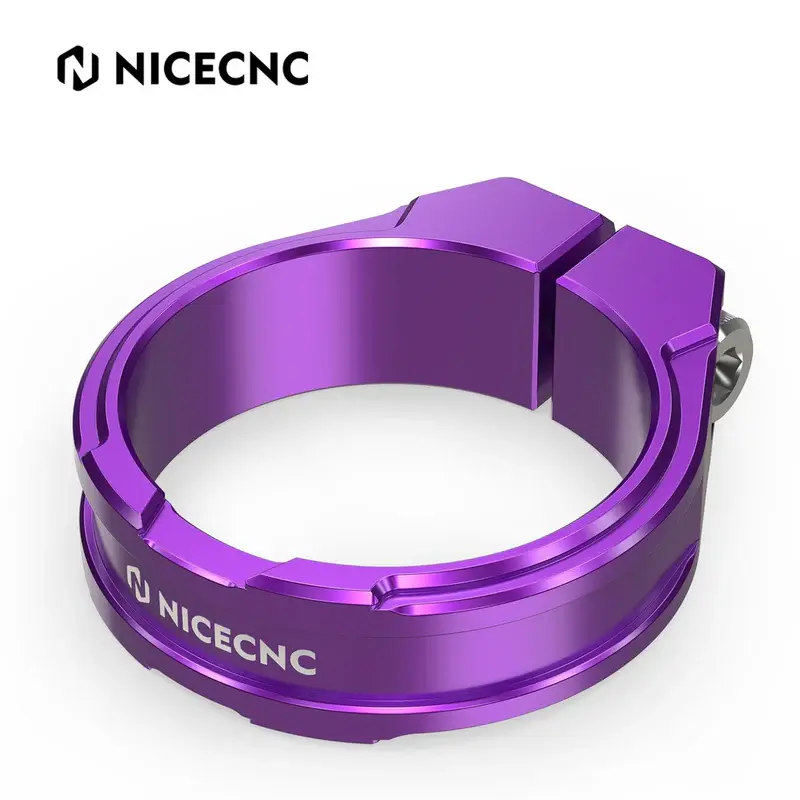 Thumbnail: Purple Reinforced Head Tube Frame Brace Clamp For Surron Light Bee X/ S/ L1E Segway X