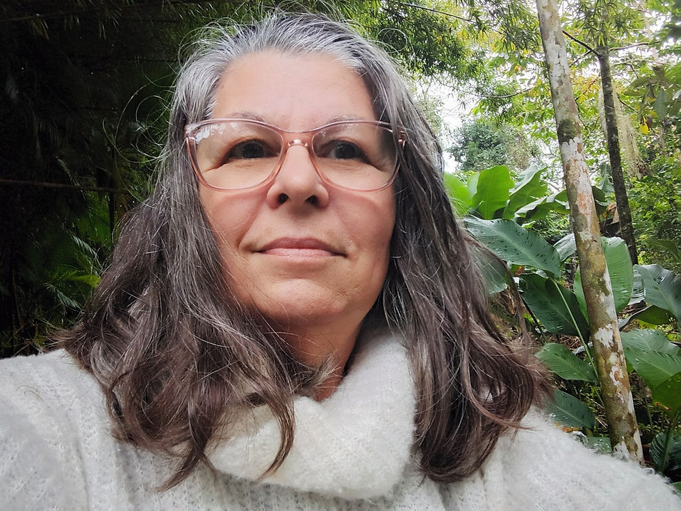 Artista Clara Fernandes abre exposição no Jardim da Fundação Cultural Badesc.