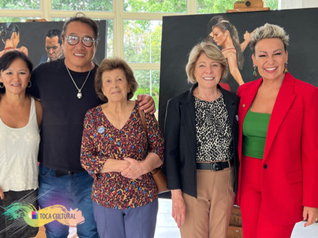Exposição com obras do artista plástico David Wang fica até dia 15 de março em Curitiba