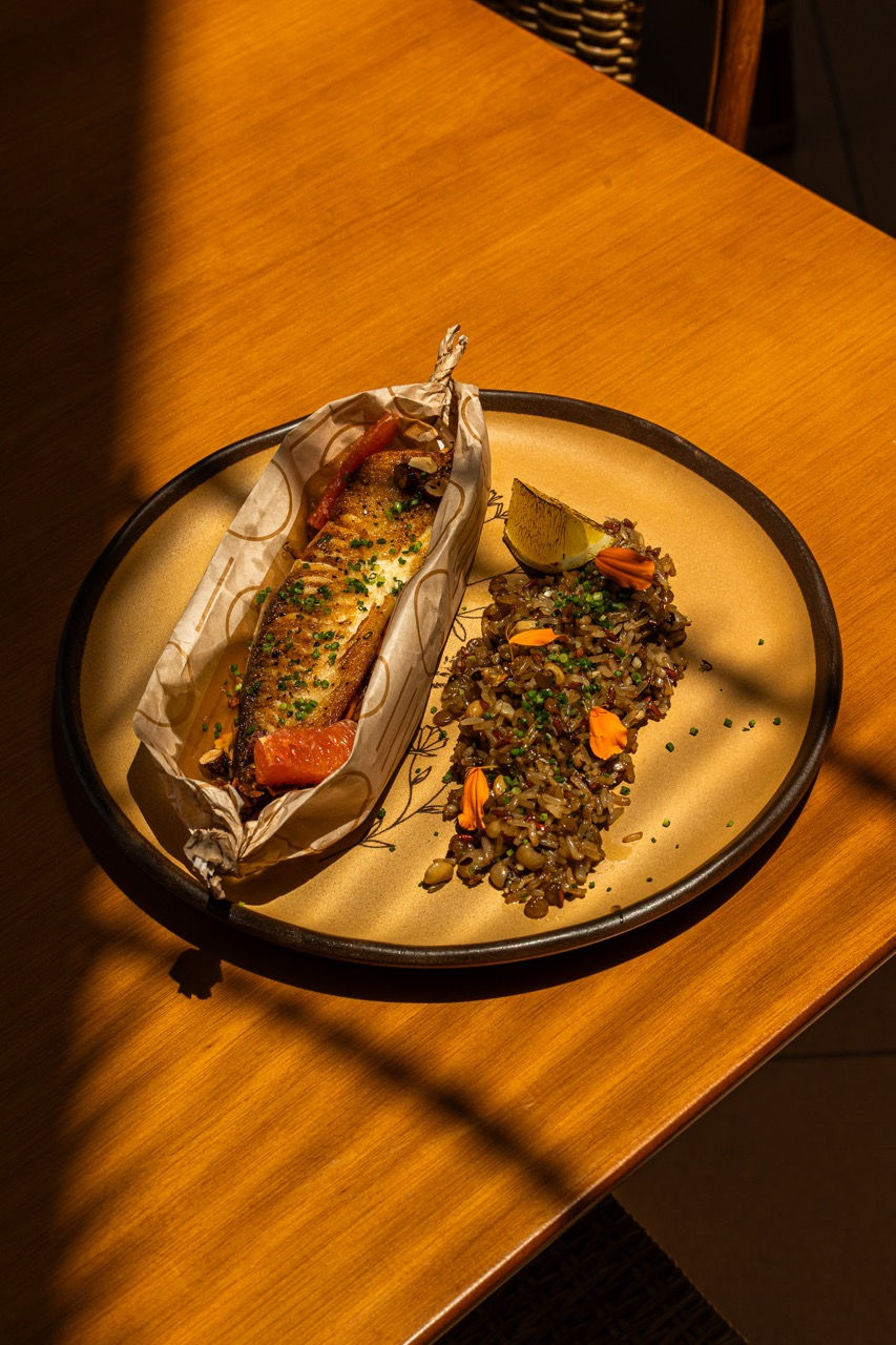 Papillote de Peixe com Legumes | Foto: Divulgação Soleil Café & Eventos