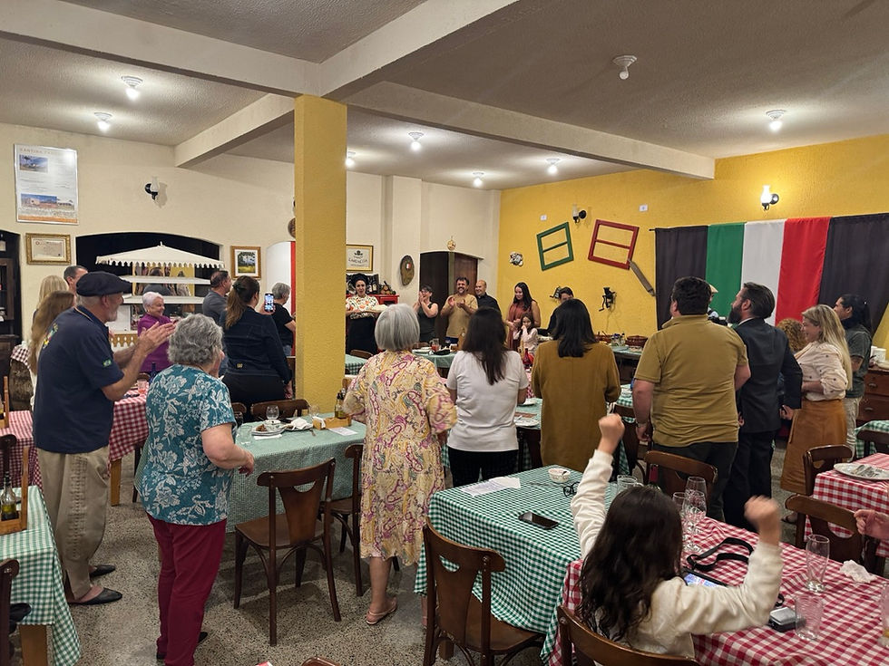 Cantina da Família Zanchetta é destaque na Rota das Colônias, pertinho de Curitiba (Foto: Lana Seganfredo)