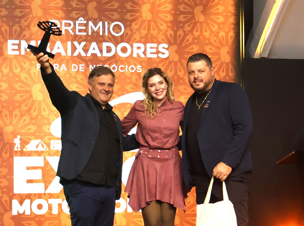Expo Motorhome é vencedora do Prêmio Embaixadores de Curitiba na categoria Feiras de Negócios