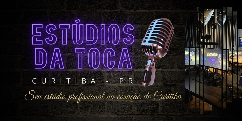 Os Estúdios da Toca têm uma das mais completas estruturas da cidade para o seu podcast