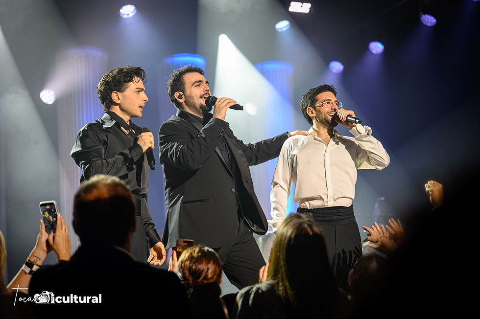 Il Volo encanta Curitiba com show emocionante e mágico no Teatro Positivo