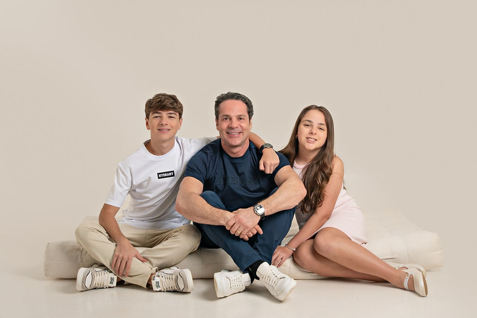 Os filhos de Matheus e Júlia são as inspirações do pai Jorbel | Foto: Divulgação