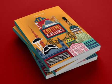 Artista curitibano lança livro inspirado na arquitetura de capitais brasileiras