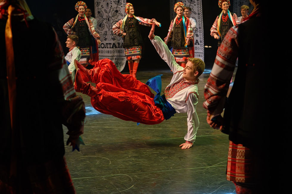 Festival Nacional de Danças Ucranianas (Foto: Lana Seganfredo / Toca Cultural)