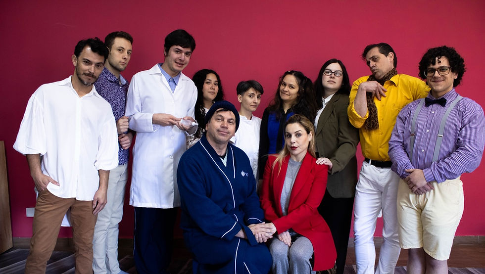 Comédia de Moliére, “O Doente Imaginário”, estreia dia 21 de agosto, no Teatro Enio Carvalho