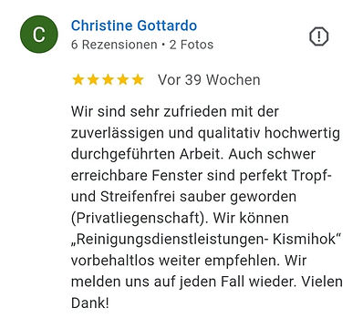 Christine Gottardo Rezension 