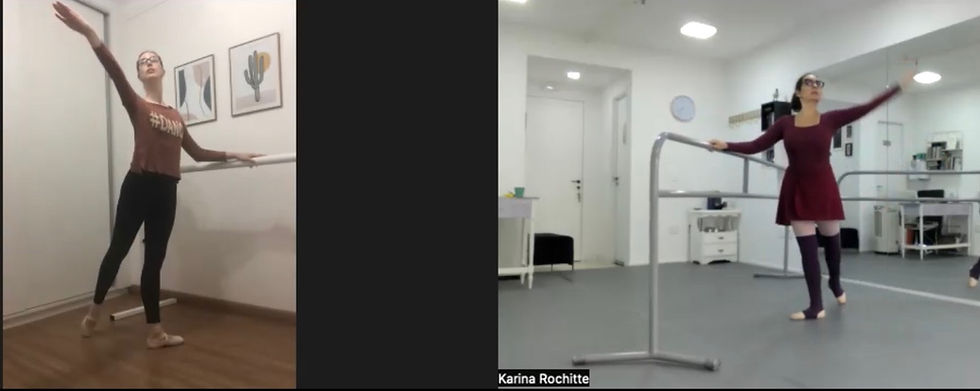 Ballet online: Prós e contras