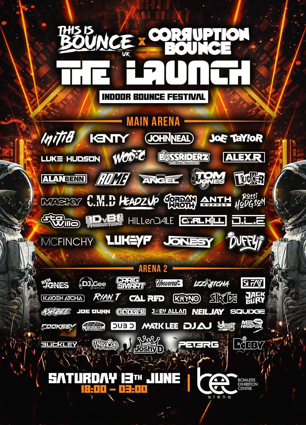 The launch - This is Bounce / Corruption Bounce