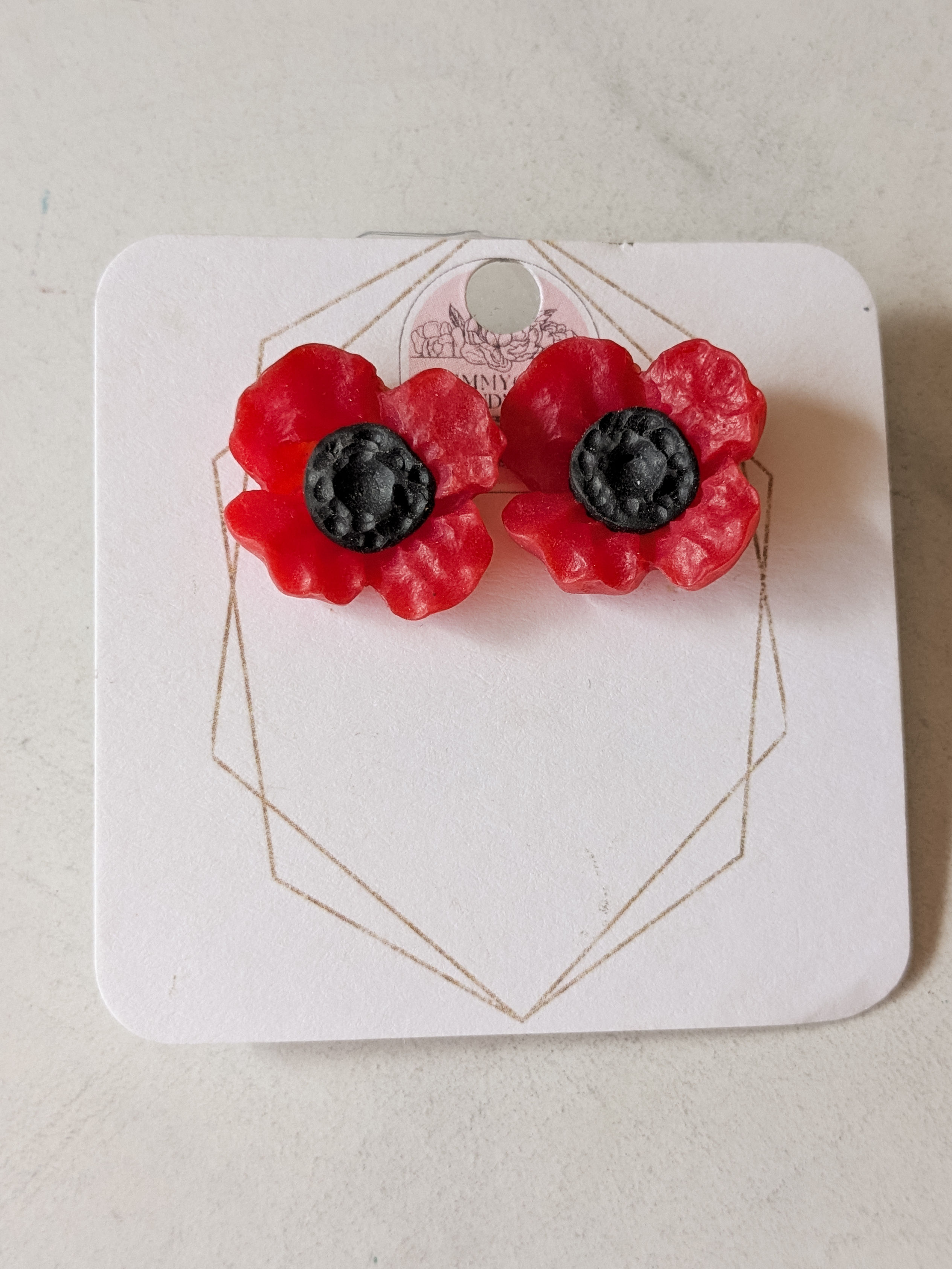 Poppy Studs 
