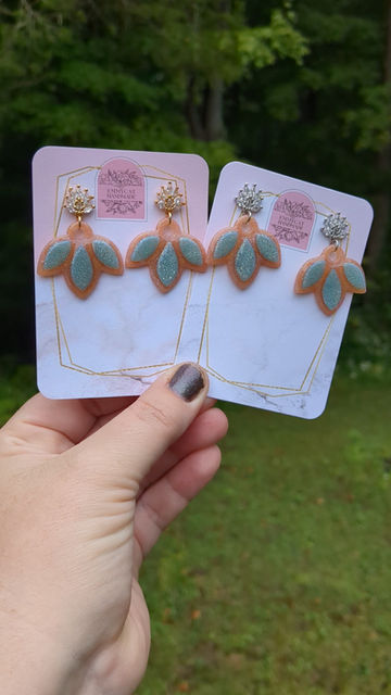 Thumbnail: Showgirl Earrings - Art Deco